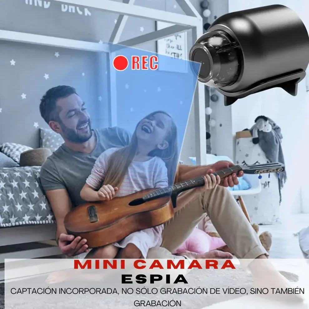 Mini Cámara de Seguridad Full HD 4K UltraVision™